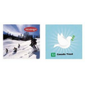 Winter Theme Microfiber Cleaning Cloth - Dye Sublimation (7"x7")
